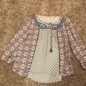 Patterned blouse